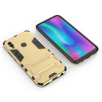 Чехол Iron для Huawei P Smart 2019 / HRY-LX1 бампер бронированный Gold