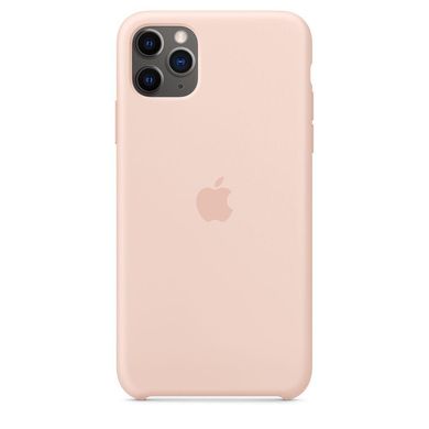 Чехол Silicone Сase для Iphone 11 Pro Max бампер накладка Pink Sand