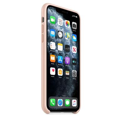 Чехол Silicone Сase для Iphone 11 Pro Max бампер накладка Pink Sand