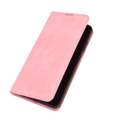Чехол Taba Retro-Skin для Xiaomi Poco X3 / X3 Pro книжка кожа PU с визитницей розовый