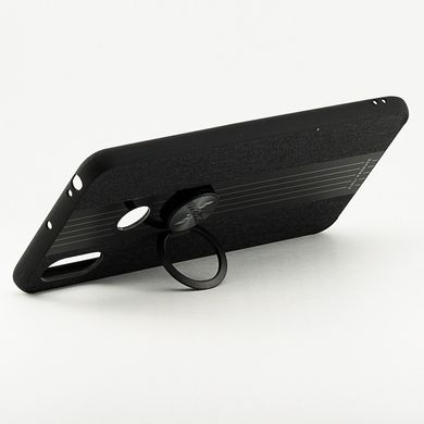 Чохол X-Line для Xiaomi Mi Max 3 бампер накладка з підставкою Black