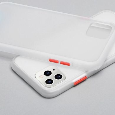 Чохол Matteframe для Iphone 11 Pro бампер матовий протиударний Avenger Білий
