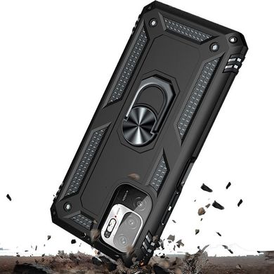 Чехол Shield для Xiaomi Poco M3 Pro Бампер противоударный Black
