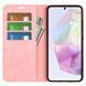 Чехол Taba Retro-Skin для Samsung Galaxy A56 5G / A566 книжка кожа PU с визитницей розовый