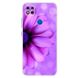 Чехол Print для Xiaomi Redmi 9C Бампер силиконовый Purple Flower