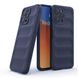 Чехол Wave Shield для Xiaomi Redmi 12 бампер противоударный Blue