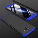 Чехол GKK 360 для Samsung J4 Plus 2018 / J415 оригинальный бампер накладка Black-Blue