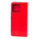 Чехол Idewei для Realme C51 книжка кожа PU с визитницей красный