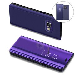Чехол Mirror для Samsung Galaxy A5 2017 A520 книжка зеркальный Clear View Purple
