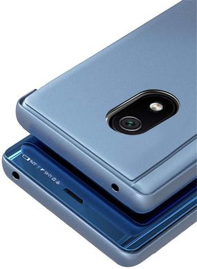 Чохол Mirror для Xiaomi Redmi 8A книжка дзеркальна Clear View Blue