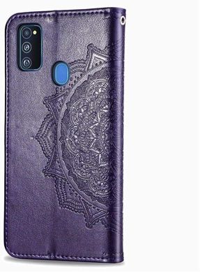 Чехол Vintage для Samsung Galaxy M21 / M215 книжка кожа PU фиолетовый