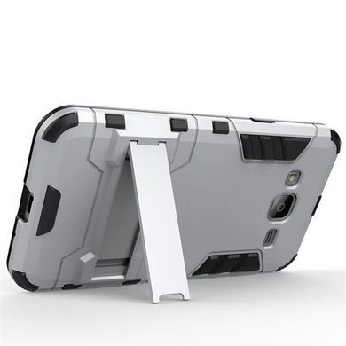 Чохол Iron для Samsung J3 2016 J320 Бампер Броня Silver