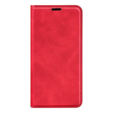 Чехол Taba Retro-Skin для iPhone 15 книжка кожа PU с визитницей красный