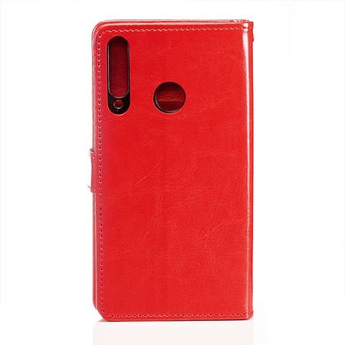 Чехол Idewei для Huawei P40 Lite E книжка кожа PU красный