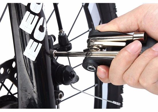 Велосипедний мультитул (16 в 1) Robesbon набір шестигранників, ключів