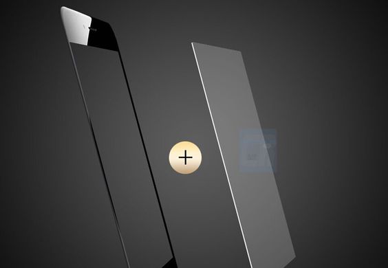 Захисне скло GAGP для Iphone 6 Plus / Iphone 6s Plus біле Carbon Fiber