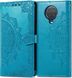 Чехол Vintage для Nokia G10 книжка кожа PU с визитницей голубой