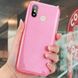 Чехол Shining для Xiaomi Mi A2 / Mi 6x Бампер блестящий розовый