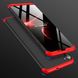 Чехол GKK 360 для Samsung Galaxy M11 / M115 Бампер оригинальный Black-Red