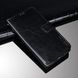 Чехол Idewei для Samsung Galaxy S21 FE / G990 книжка кожа PU с визитницей черный
