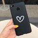 Чехол Style для Xiaomi Redmi 4X / 4X Pro Бампер силиконовый черный Heart