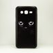 Чохол Print для Samsung J5 2015 / J500H / J500 / J500F силіконовий бампер з малюнком Cat black