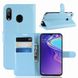 Чехол IETP для Samsung A20 2019 / A205F книжка кожа PU голубой