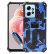 Чехол Military Shield для Xiaomi Redmi Note 12 бампер противоударный с подставкой Blue