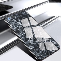 Чехол Marble для Iphone 6 Plus / 6s Plus бампер мраморный оригинальный Black