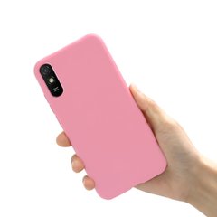 Чехол Style для Xiaomi Redmi 9A Бампер силиконовый Розовый