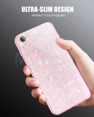 Чехол Marble для Iphone 6 Plus / 6s Plus бампер мраморный оригинальный Pink