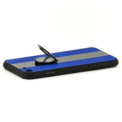 Чехол X-Line для Iphone 6 Plus / 6s Plus бампер накладка с подставкой Blue