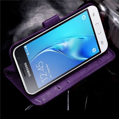 Чохол Clover для Samsung Galaxy J5 2017 / J530 книжка шкіра PU фіолетовий