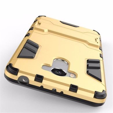 Чехол Iron для Xiaomi Redmi 4 Prime / Redmi 4 Pro / Redmi 4 3/32 противоударный бампер с подставкой Gold