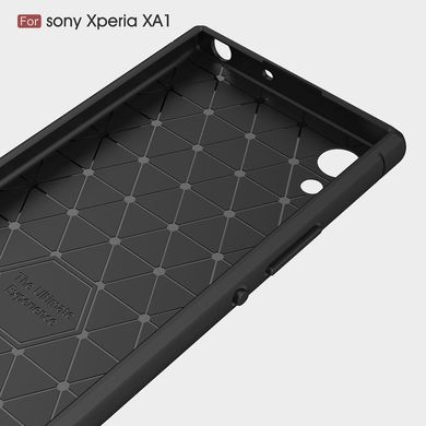 Чехол Carbon для Sony Xperia XA1 / G3112 / G3116 / G3121 / G3125 / G3123 бампер черный