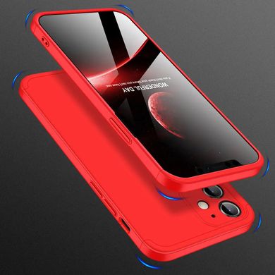 Чохол GKK 360 для Iphone 12 Бампер оригінальний без вирізу Red