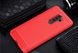 Чехол Carbon для Xiaomi Redmi Note 8 Pro бампер противоударный Red