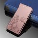 Чехол Clover для Xiaomi Redmi 12C книжка кожа PU с визитницей розовое золото