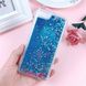 Чохол Glitter для Iphone SE 2020 Бампер Рідкий блиск Blue