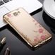 Чехол Luxury для Samsung J4 Plus 2018 / J415 ультратонкий бампер Gold
