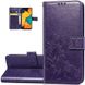 Чохол Clover для Samsung Galaxy M31 / M315 книжка з візерунком шкіра PU фіолетовий