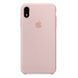 Чехол Silicone Сase для Iphone XR бампер накладка Pink Sand