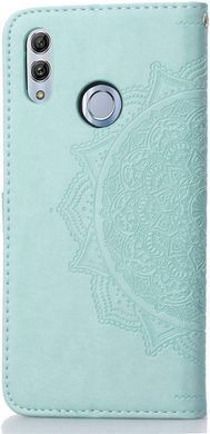 Чехол Vintage для Honor 10 Lite / HRY-LX1 книжка с визитницей кожа PU бирюзовый