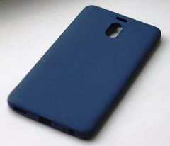 Чехол Style для Meizu M6 Note Бампер силиконовый синий