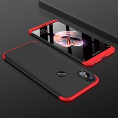 Чехол GKK 360 для Xiaomi Mi A2 / Mi 6X бампер оригинальный Black-Red