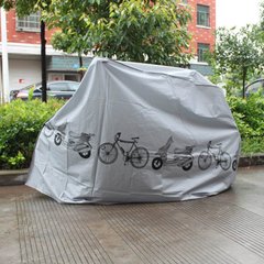Велосипедный чехол Robesbon от дождя накидка для велосипеда Серый