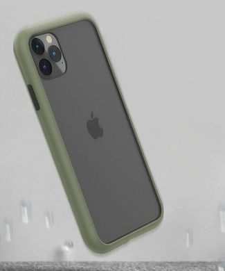 Чохол Matteframe для Iphone 11 Pro Max бампер матовий протиударний Avenger Зелений