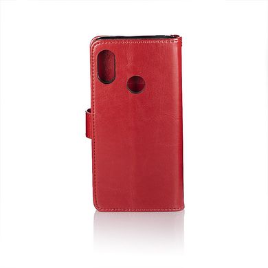 Чехол Idewei для Xiaomi Redmi Note 6 Pro книжка кожа PU красный