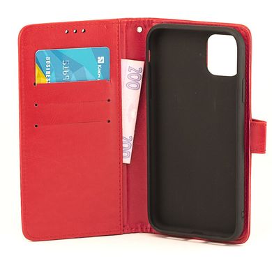 Чохол Idewei для Iphone 11 Pro Max книжка шкіра PU червоний