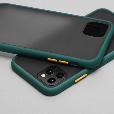 Чехол Matteframe для Iphone 11 Pro Max бампер матовый противоударный Avenger Зеленый